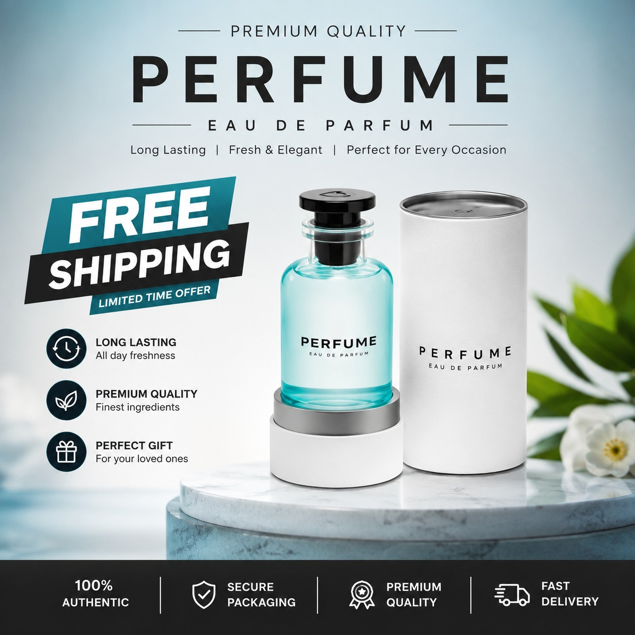 Premium Eau de Parfum – Long Lasting Fresh & Elegant Perfume