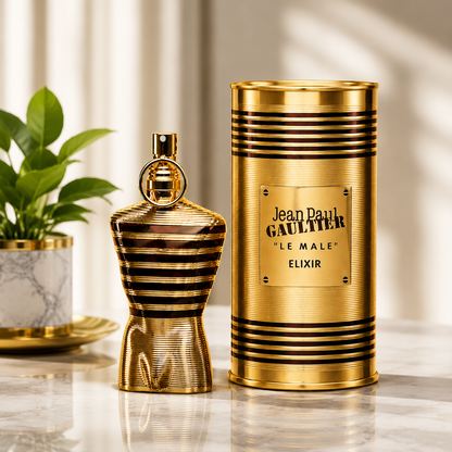 Jean Paul Gaultier Le Male Elixir Men's Eau de Parfum Luxury Fragrance
