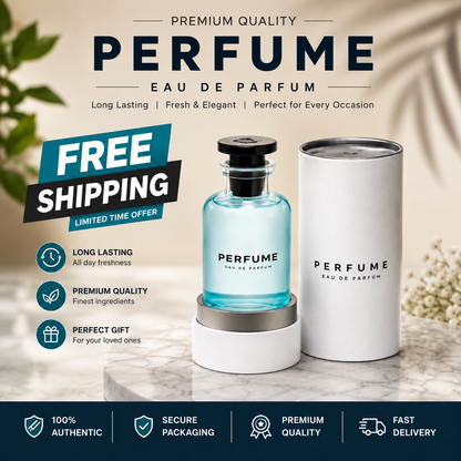 Premium Eau de Parfum – Long Lasting Fresh & Elegant Perfume