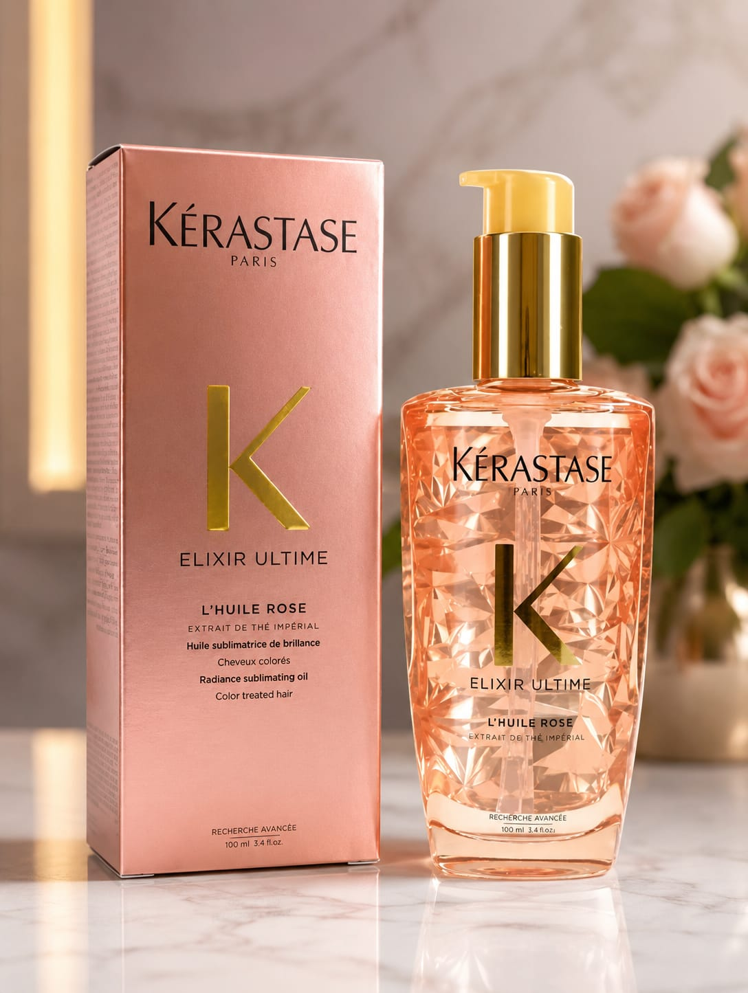 Kérastase Elixir Ultime L’Huile Rose Hair Oil 100ml